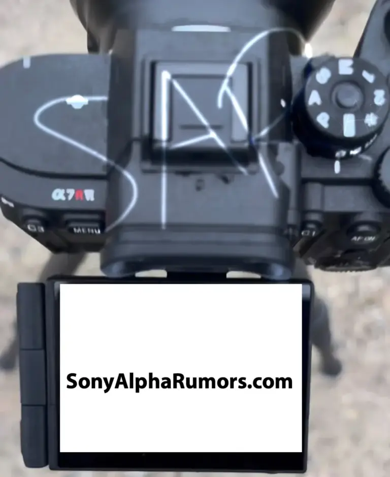Η πρώτη διερρεύσασα εικόνα της Sony A7rVI