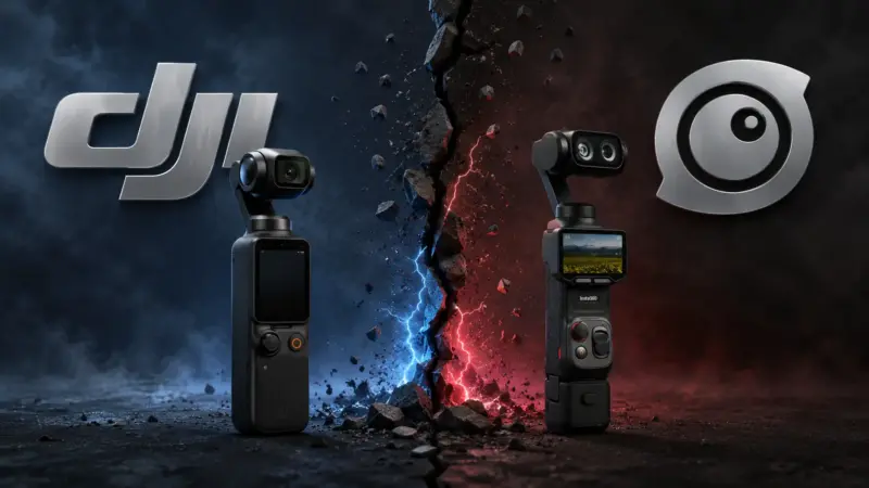 Η DJI ζητά αποζημιώσεις και απαγόρευση πωλήσεων της Insta360 Luna