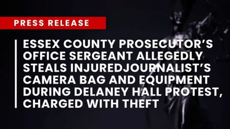 Police sergeant charged with stealing photojournalist’s camera bag