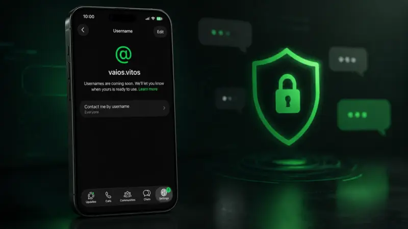 Το WhatsApp ανοίγει κρατήσεις για usernames, ΠΡΟΛΑΒΕ ΤΟ ΔΙΚΟ ΣΟΥ!