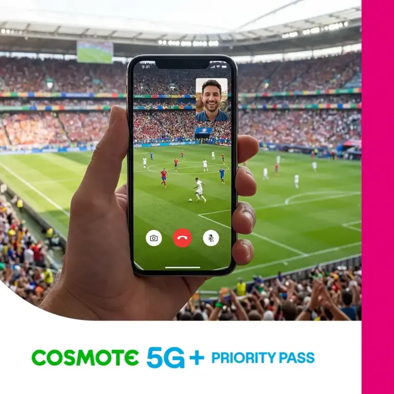 Η COSMOTE διαθέτει το 5G+ Priority Pass και σε ιδιώτες