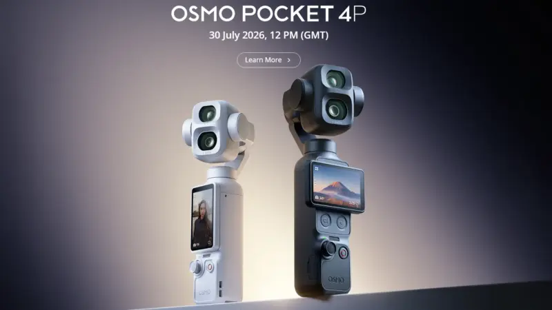 Η DJI έδωσε ημερομηνία: Το Osmo Pocket 4P έρχεται και αλλάζει τα δεδομένα