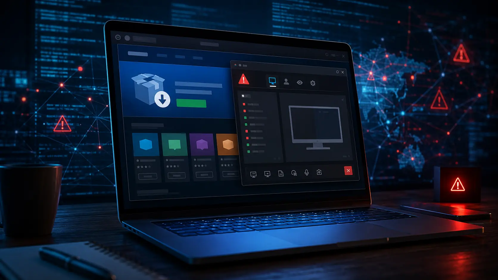 Πλαστές ιστοσελίδες διανέμουν ScreenConnect και AsyncRAT