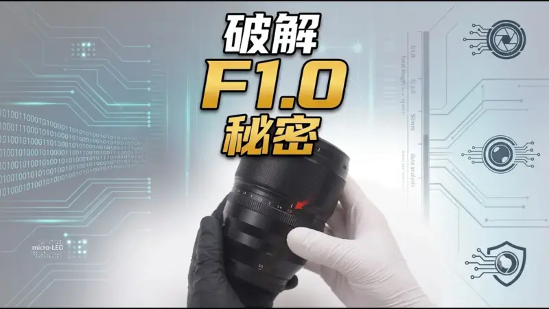 Άνοιξαν τον Fujinon XF 50mm F1.0 μετά την πτώση και κατάλαβαν γιατί ξεχωρίζει