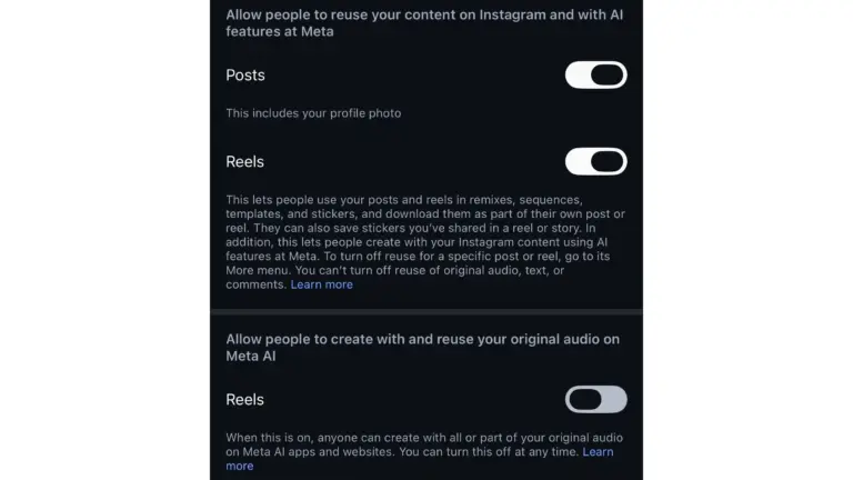 Οι δημόσιες φωτογραφίες σου στο Instagram μπορεί να γίνουν εικόνες AI — έτσι το σταματάς