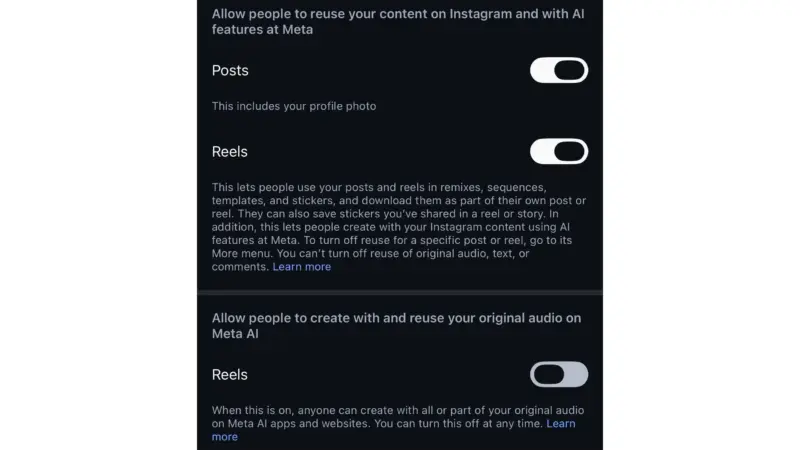 Οι δημόσιες φωτογραφίες σου στο Instagram μπορεί να γίνουν εικόνες AI — έτσι το σταματάς