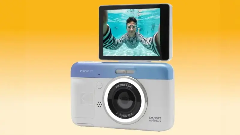 Kodak PixPro C10 and P1 bring retro styling, film simulations and a selfie screen