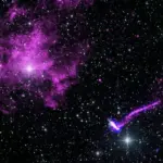 Σύνθετη εικόνα του Lighthouse Pulsar με δεδομένα από τα Chandra και IXPE.