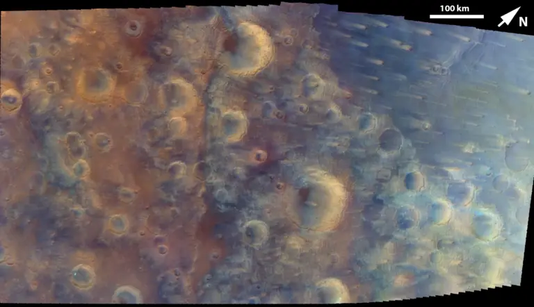 Η αποστολή Psyche της NASA φωτογραφίζει την επιφάνεια του Άρη