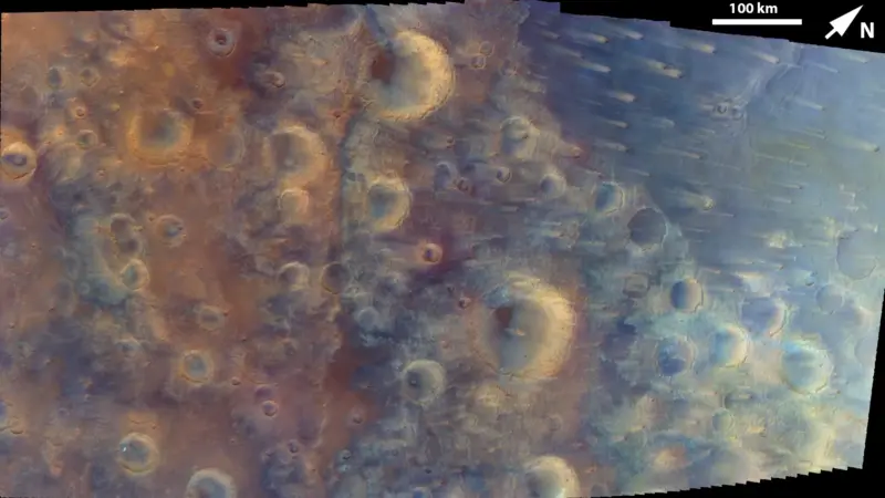 NASA's Psyche Mission Reveals Stunning New Views of the Martian Surface