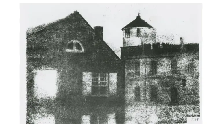 Η δαγκεροτυπία του Joseph Saxon από το 1839 με το Central High School στη Φιλαδέλφεια