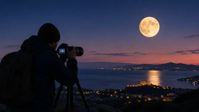 Η αυριανή Πανσέληνος θέλει σωστό timing – Ο πλήρης οδηγός φωτογράφισης