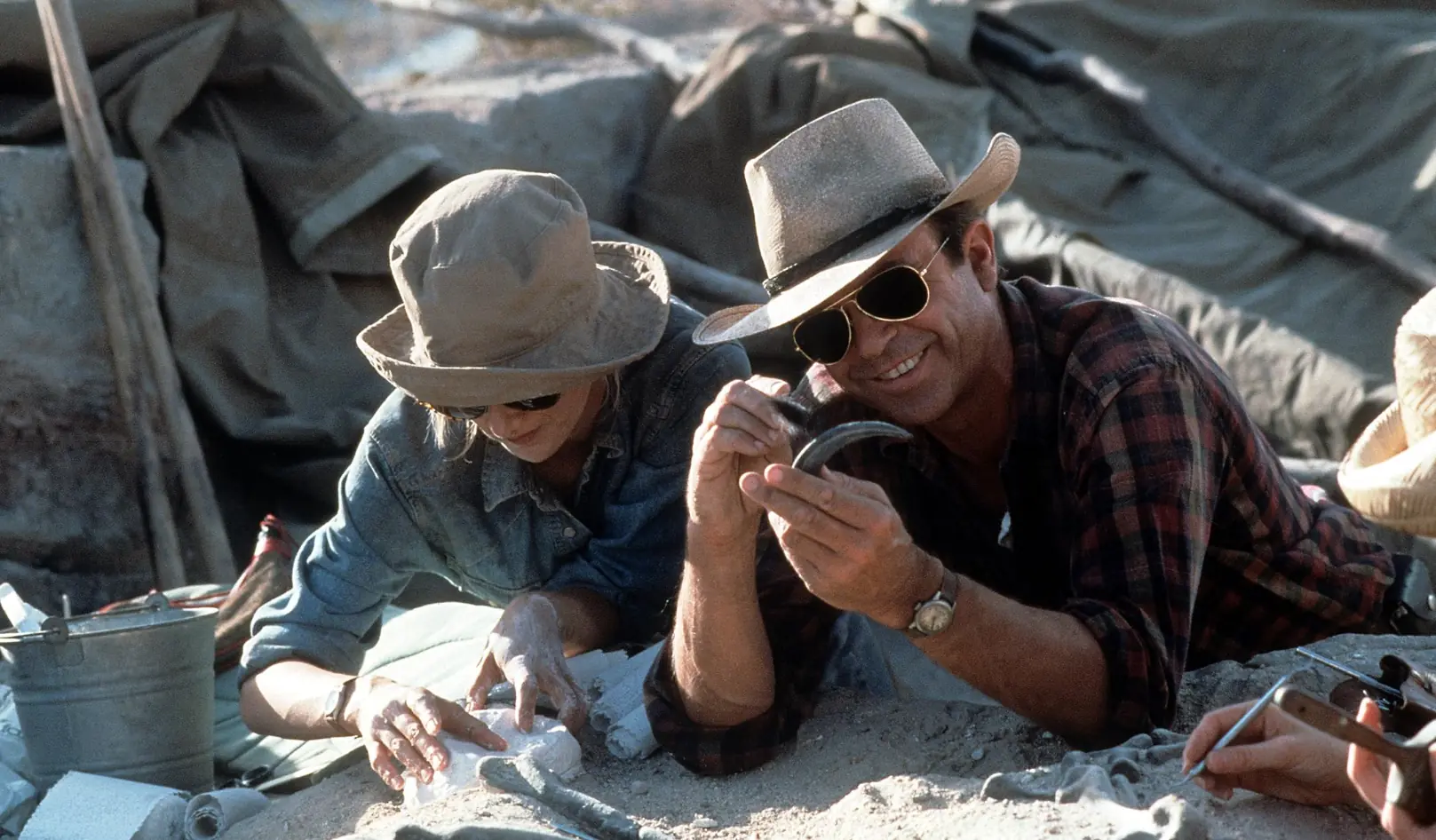 Ο ηθοποιός Σαμ Νιλ, γνωστός από τις ταινίες Jurassic Park