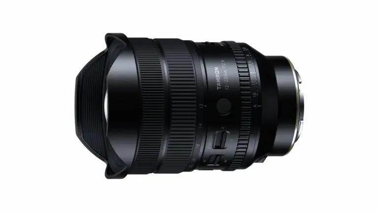 Ο υπερευρυγώνιος φακός Tamron 12-20mm F2.8 Model A084
