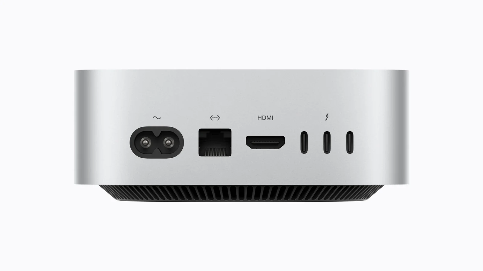 Οι πίσω θύρες του νέου Mac mini