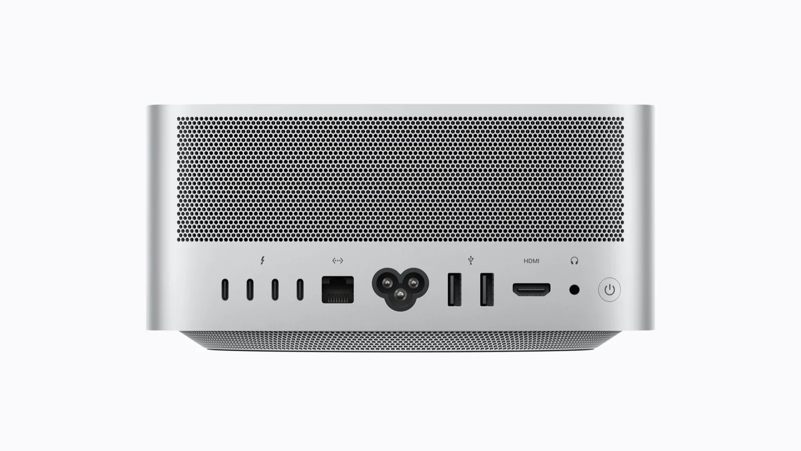 Οι πίσω θύρες Thunderbolt 5 του νέου Mac Studio
