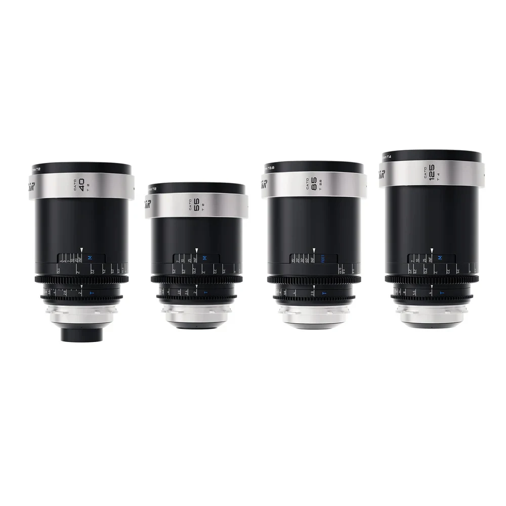 The four-lens Blazar Cato 2x anamorphic set
