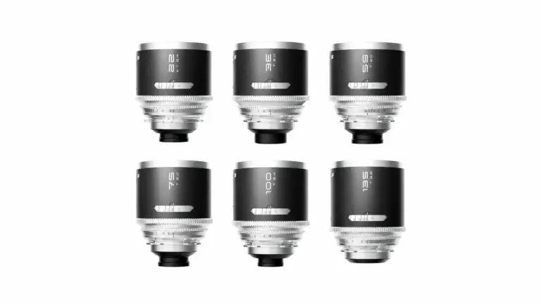 Το πλήρες σετ έξι αναμορφικών φακών Blazar Mantis 1.33x