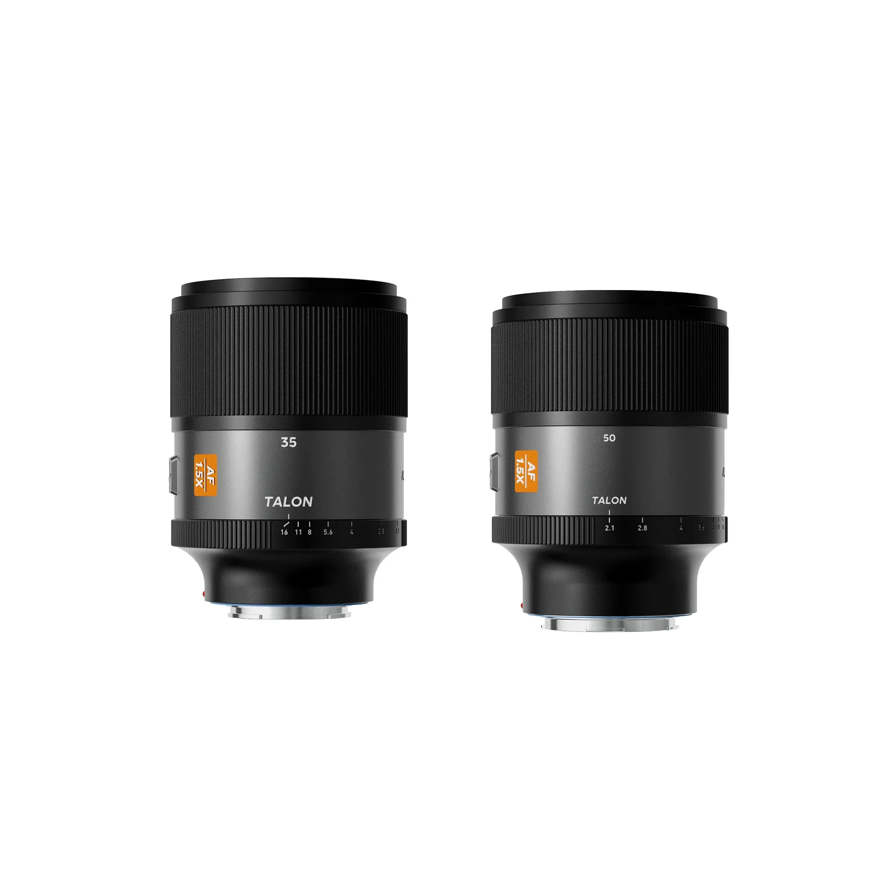 The Blazar Talon 35mm and 50mm T2.1 1.5x autofocus lenses