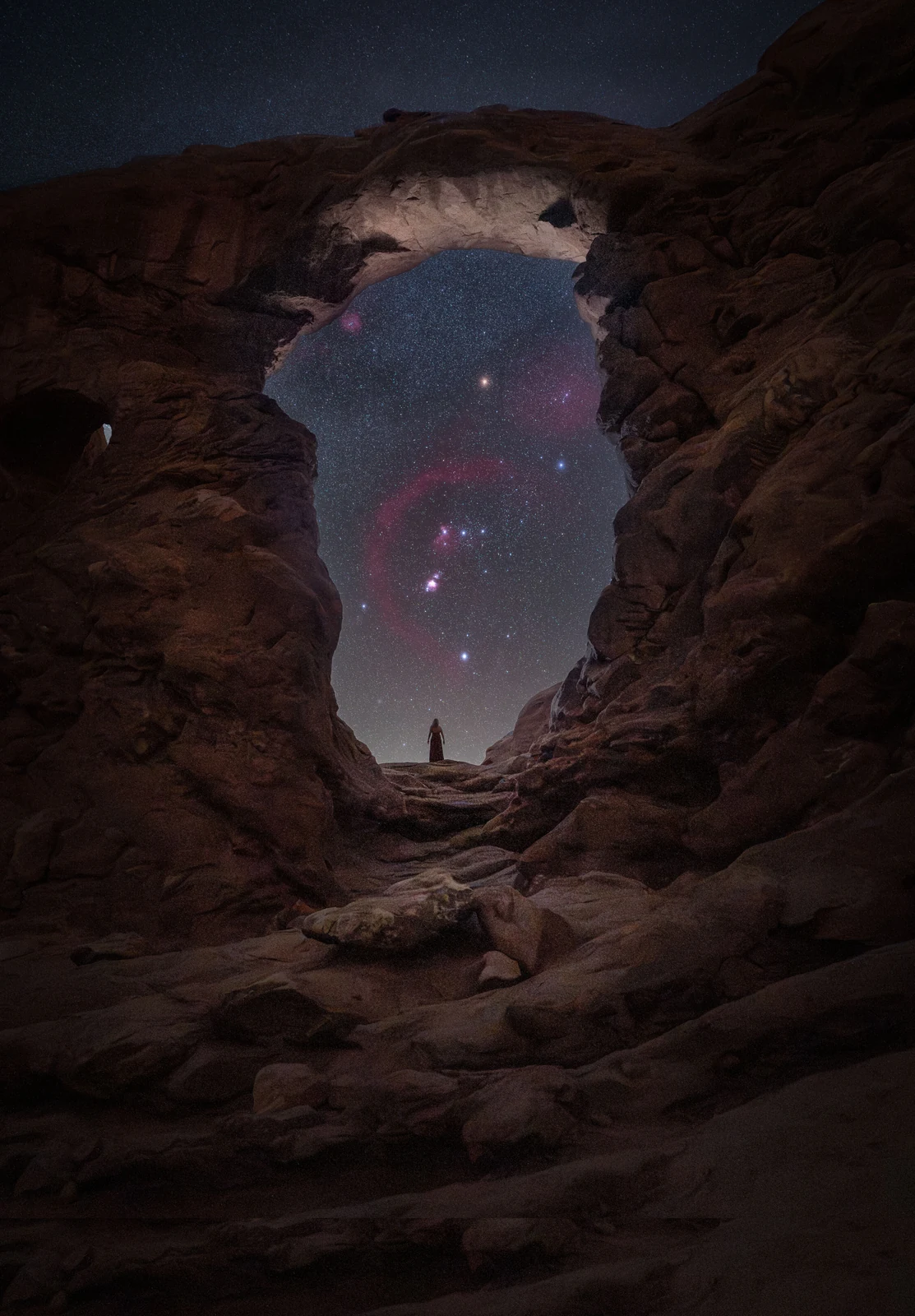«Window to Orion» – Kat Lawman, 1η θέση στην κατηγορία International Dark Sky Places