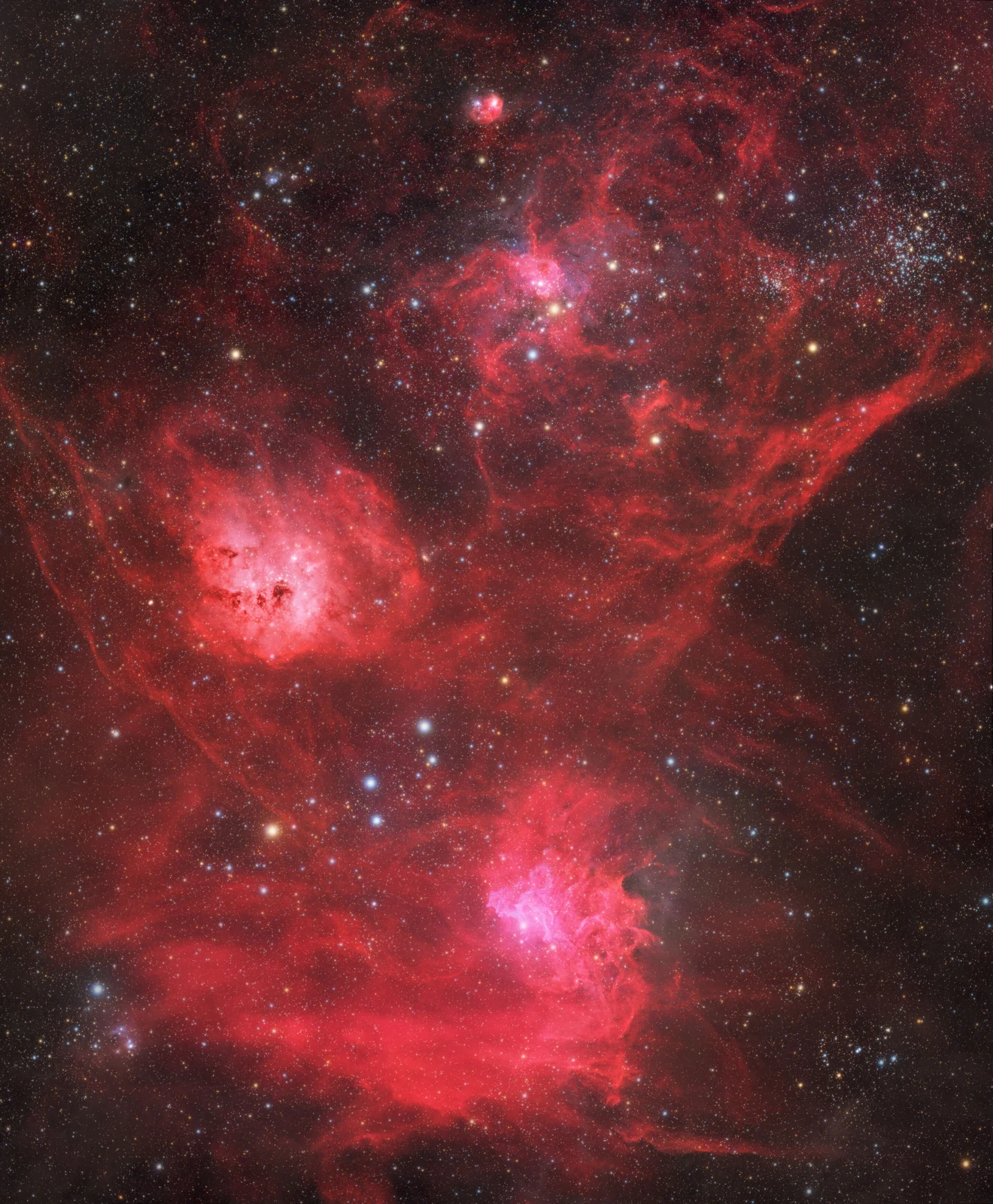«The Auriga Neblua Complex» – Andrew Warner, 3η θέση στην κατηγορία Deep Sky Observations