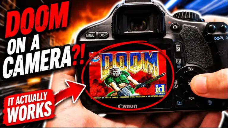 Το DOOM τρέχει πλέον στην Canon EOS 550D