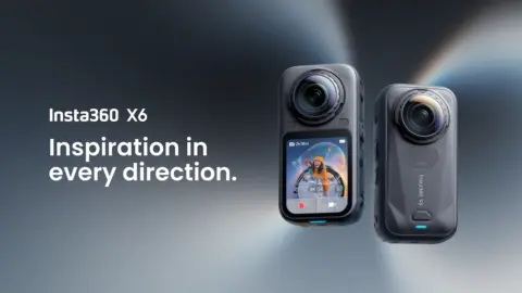 Η Insta360 X6 αλλάζει τα δεδομένα: τρεις κάμερες σε μία
