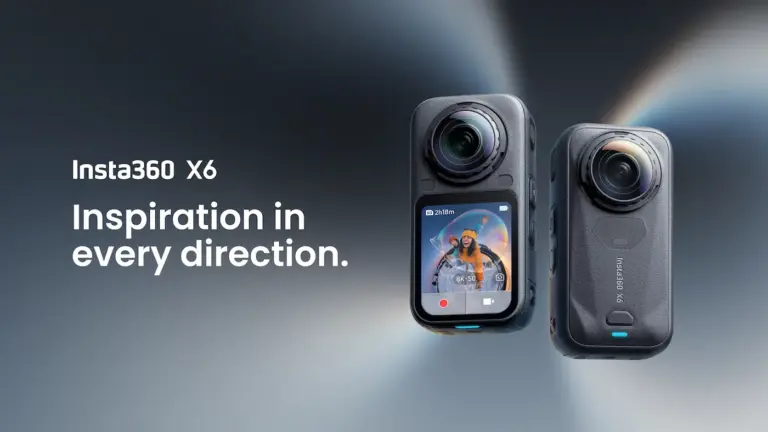 Η Insta360 X6 αλλάζει τα δεδομένα: τρεις κάμερες σε μία