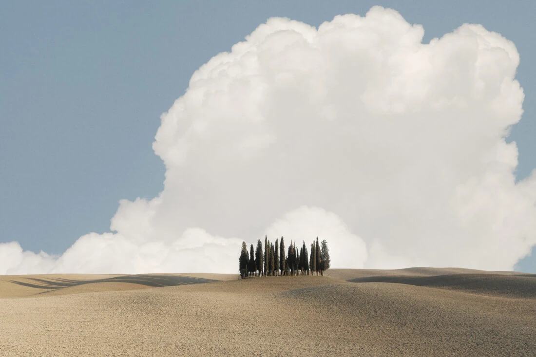 Κυπαρίσσια στο Val d’Orcia της Τοσκάνης στη φωτογραφία του Gianfranco Bove