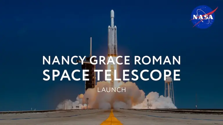 Πύραυλος Falcon Heavy στην εξέδρα εκτόξευσης για το διαστημικό τηλεσκόπιο Nancy Grace Roman