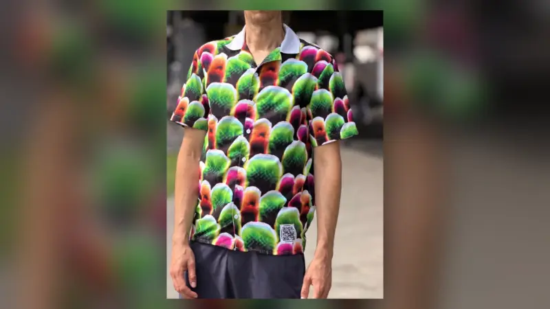A Shirt Was Designed to “Confuse” AI Cameras