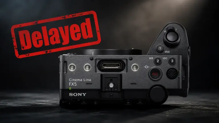 Sony FX5: Καθυστέρηση κυκλοφορίας και αβέβαιο χρονοδιάγραμμα