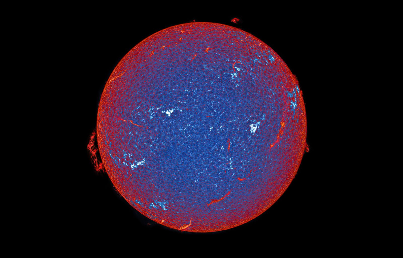 Anatomy of the Chromosphere του/της Peter Ward, Runner-Up, Astronomy Photographer of the Year 2026