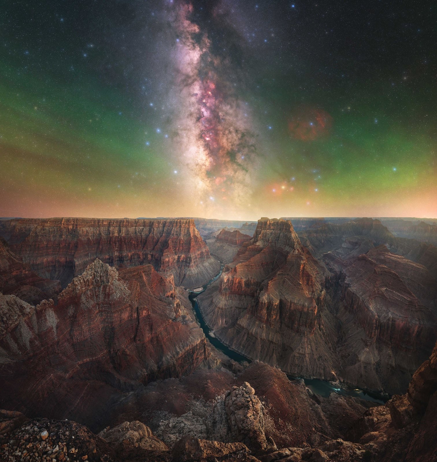 Cosmic Canyon του/της Tom Rae, Runner-Up, Astronomy Photographer of the Year 2026
