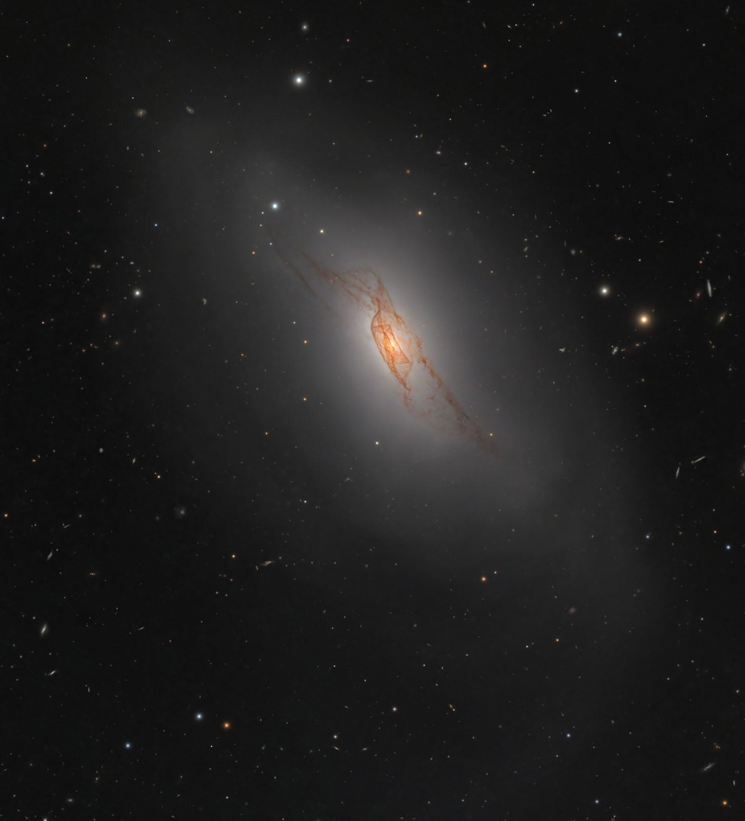 NGC 4753: A Symphony of Dust Lanes in Virgo του/της 智鹏 严 (Zhipeng Yan) and Xinran Li, Winner, Astronomy Photographer of the Year 2026