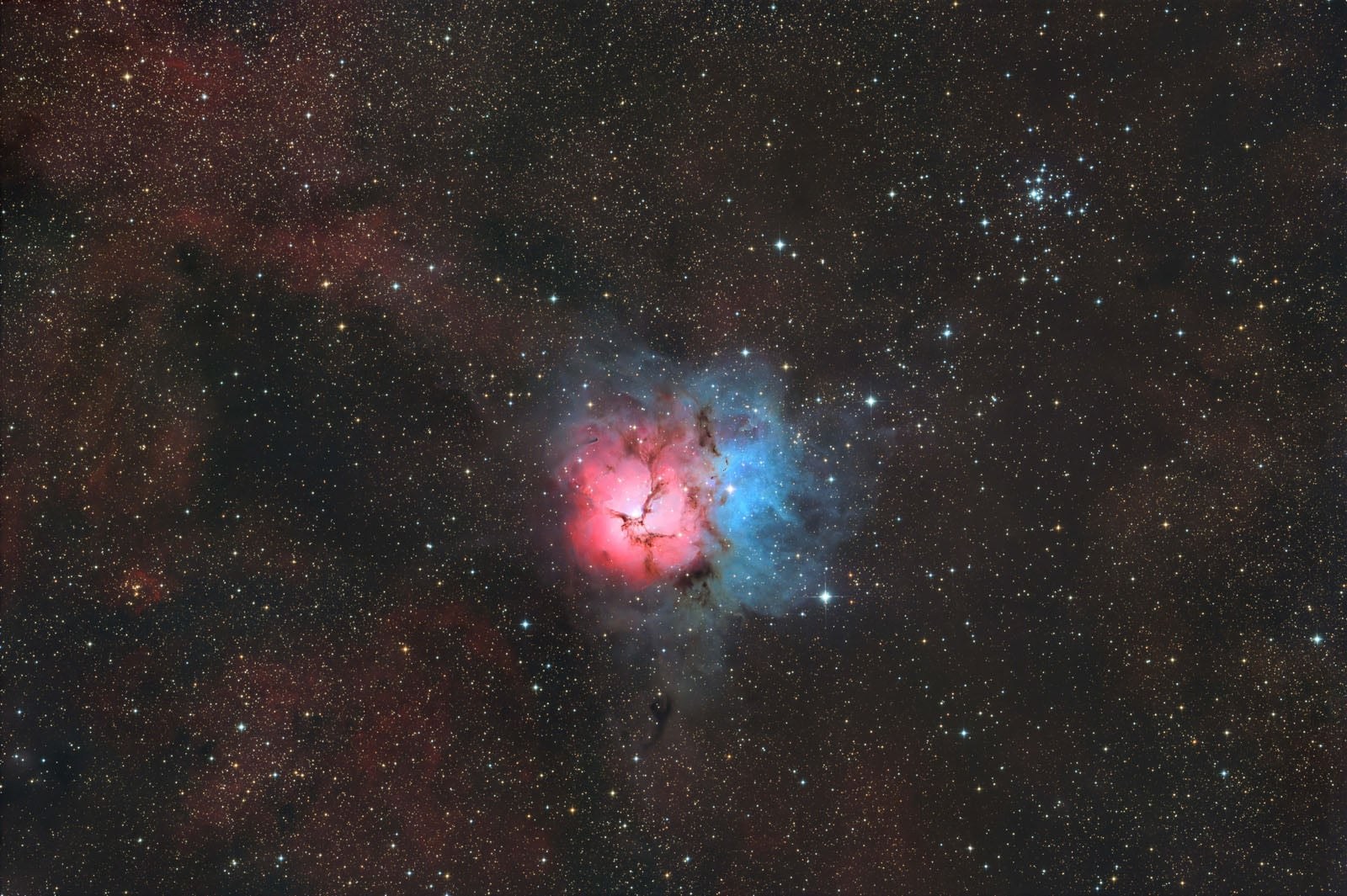 M20: The Trifid Nebula του/της Kaiyan Ma, Runner-Up, Astronomy Photographer of the Year 2026