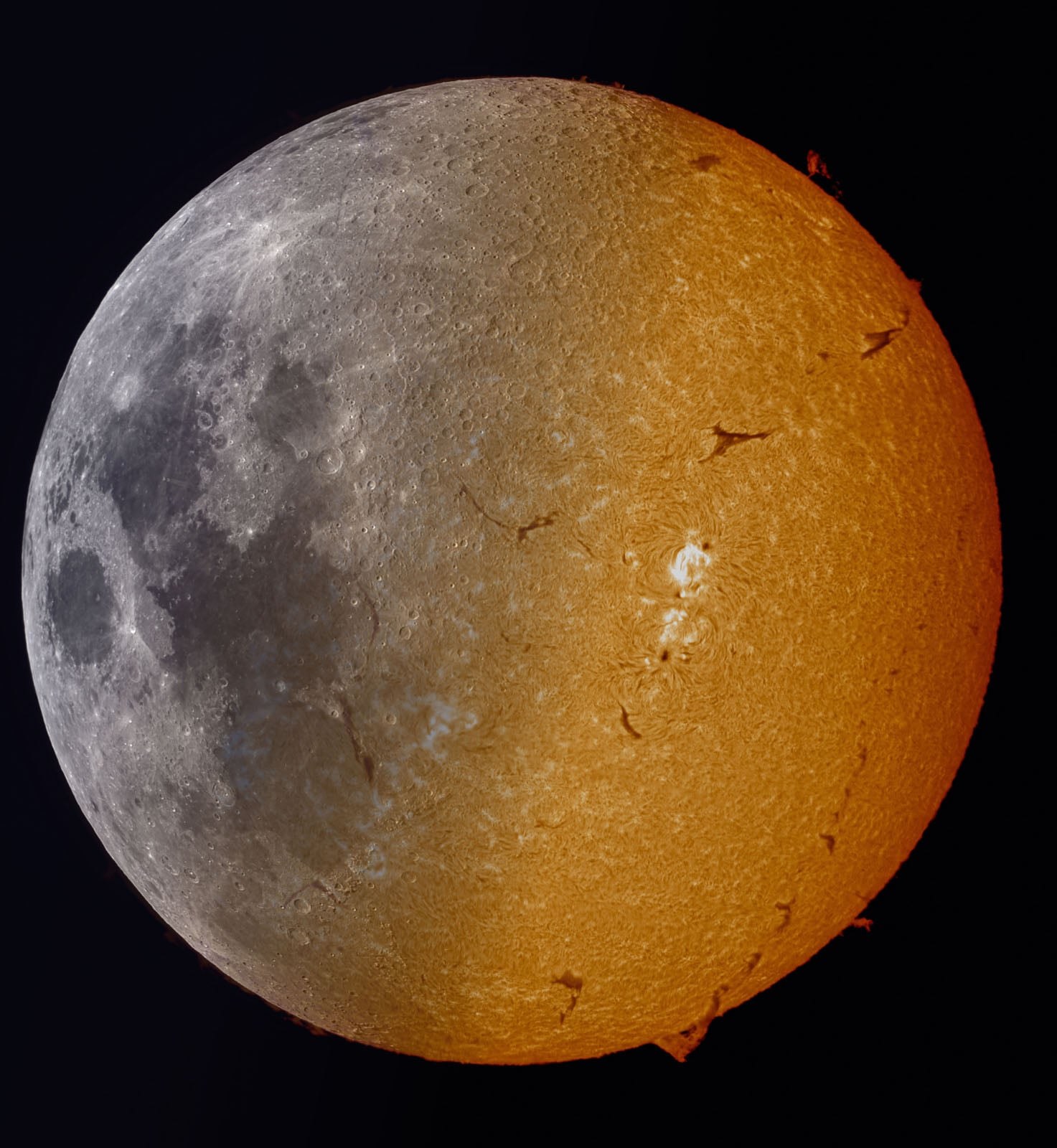 A Sphere of Opposites του/της Shamiqh Gajdhar, Highly Commended, Astronomy Photographer of the Year 2026