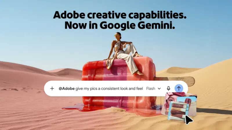 Εργαλεία Photoshop και Lightroom μπαίνουν στο Google Gemini: επεξεργασία φωτογραφιών μέσα από το chat
