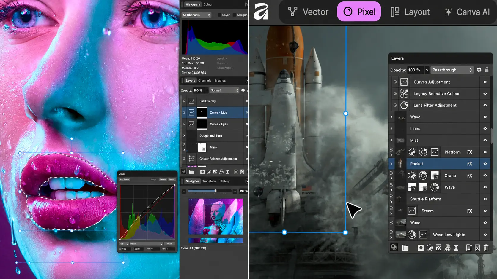 Affinity 3.3 RAW development