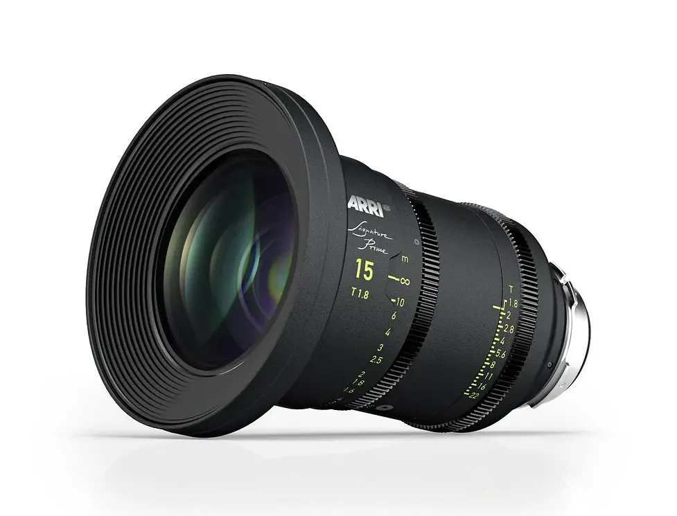 ARRI Signature Prime 15mm T1.8 κινηματογραφικός φακός