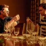 Οι Andrew Garfield και Yura Borisov σε σκηνή από την ταινία Artificial του Luca Guadagnino