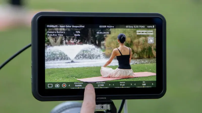 Atomos Shinobi 7 II: 7-inch, 2,800-nit HDR monitor with USB-C camera control