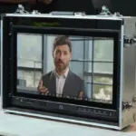 Atomos Shogun AV-19M 19 ιντσών σε φορητό flypack για επαγγελματικό video monitoring