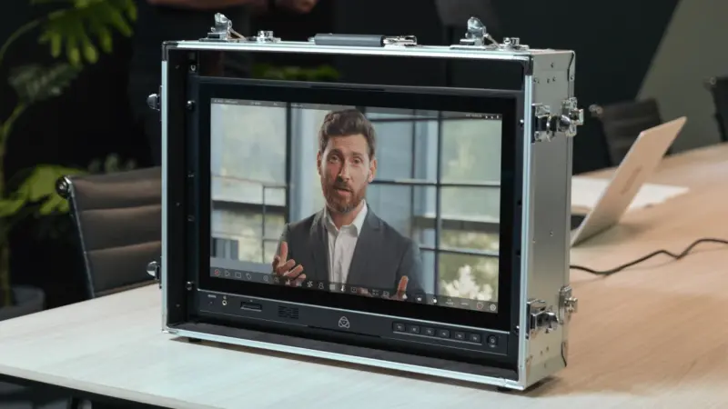 Atomos Shogun AV-19M: 19-inch 4K HDR monitor with NDI HX3 quad-view, 12G-SDI and HDMI