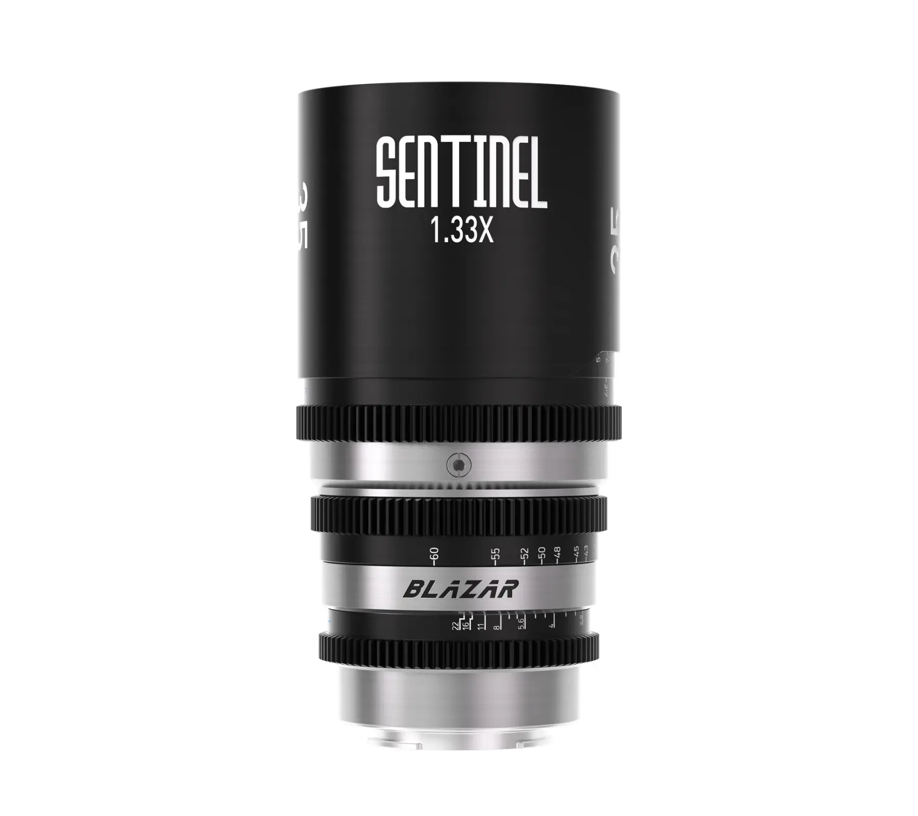 Ο αναμορφικός zoom φακός Blazar Sentinel 1.33x