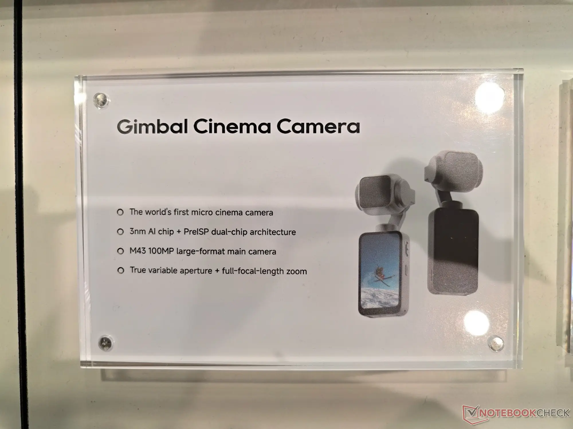 Η πρωτότυπη κάμερα Dreame με gimbal και αισθητήρα 100MP Micro Four Thirds στην IFA 2026
