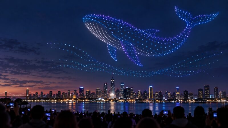 Η FCC βάζει στο στόχαστρο και τα drone light shows ως «military-grade»