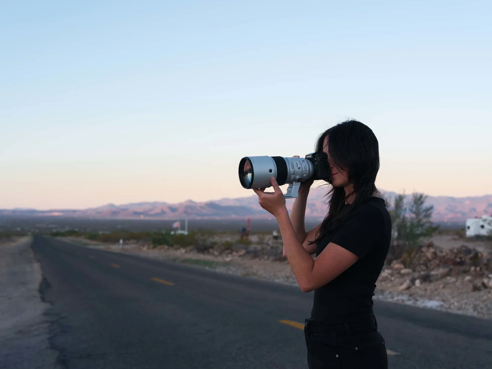 The XF400mmF4.5 in use in the field