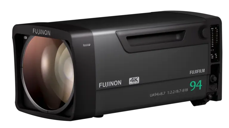 Ο FUJINON UA94x8.7BESM, box-type broadcast φακός με zoom 94x