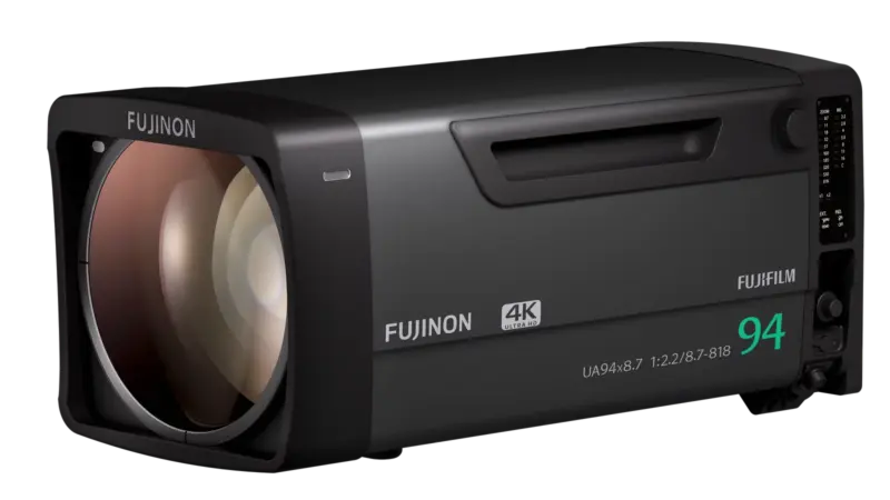 FUJINON UA94x8.7BESM 94x 4K broadcast zoom ships in October